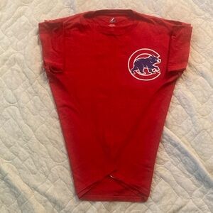 Vintage Derrick Lee #25 Majestic (Large) Chicago Cubs Short Sleeve Shirt